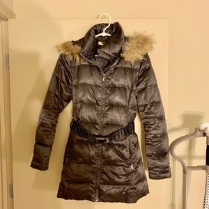 Laundry- down feather winter coat/puffer with hood